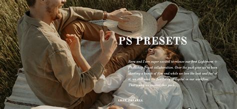 PS PRESETS – Phil Chester Lightroom + ACR Presets.